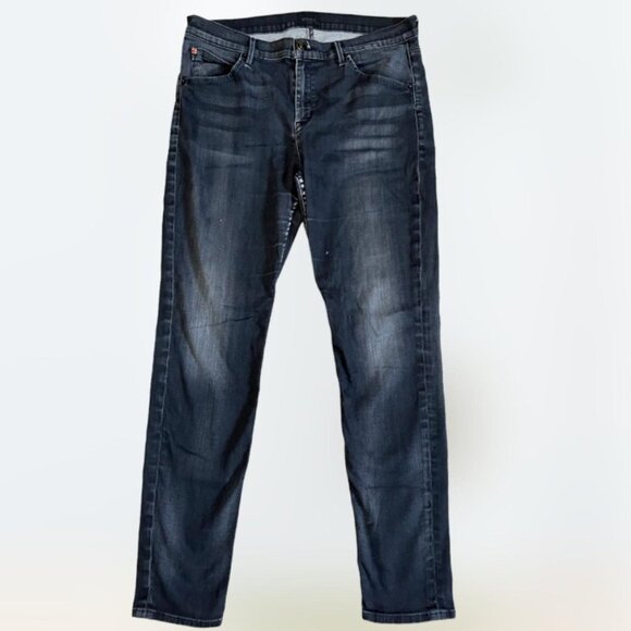 Women's Hudson Jeans Lilly Midrise Ankle Skinny Black size 32 - Picture 2 of 4